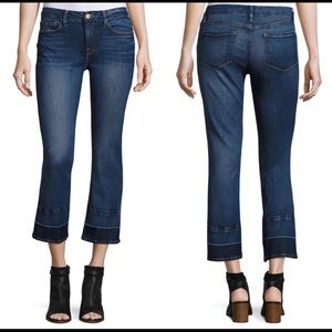 Frame Le Crop Mini Boot-Cut Released Hem, Atlas